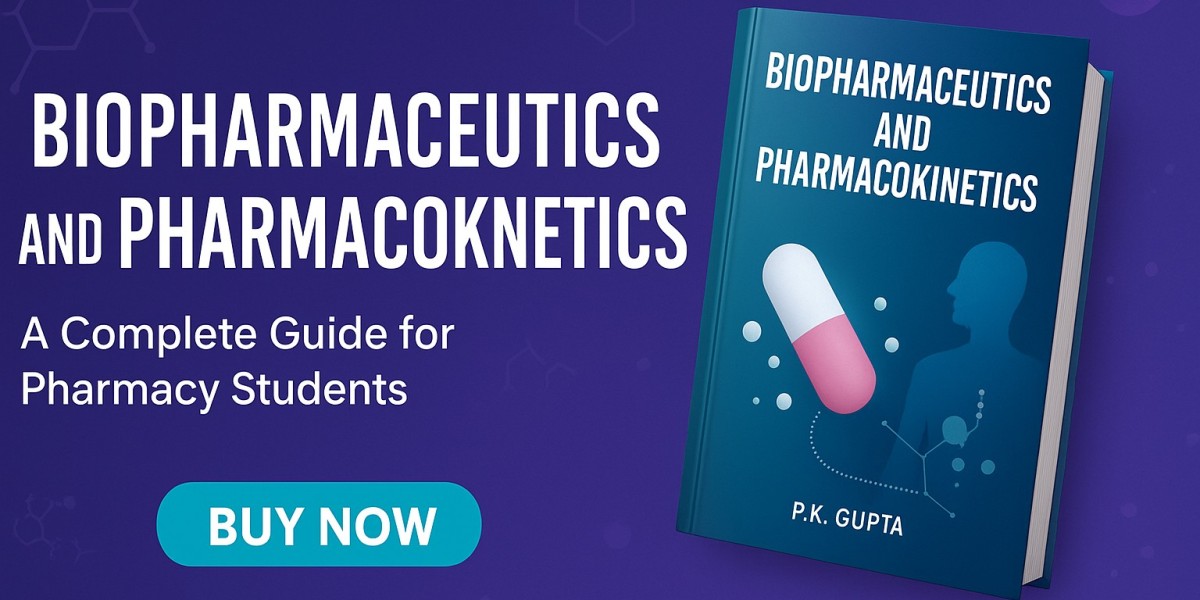 Biopharmaceutics and Pharmacokinetics Book – A Complete Guide for Pharmacy Students