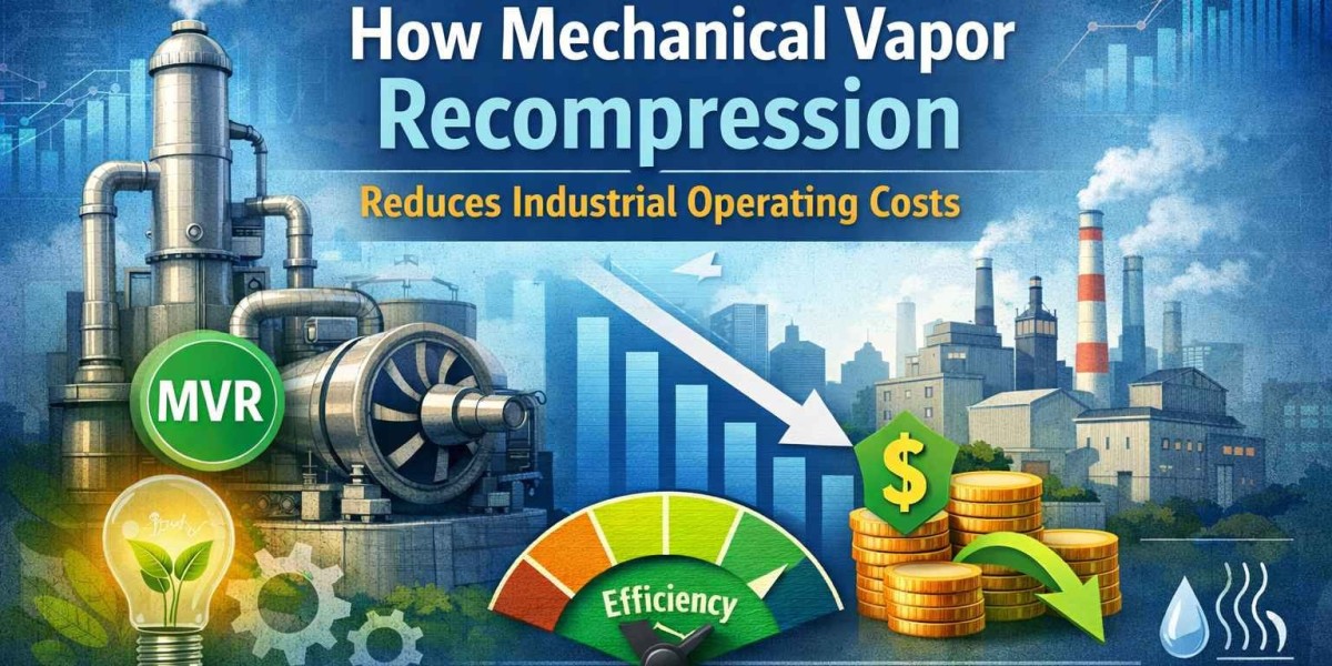 How Mechanical Vapor Recompression Reduces Industrial Operating Costs