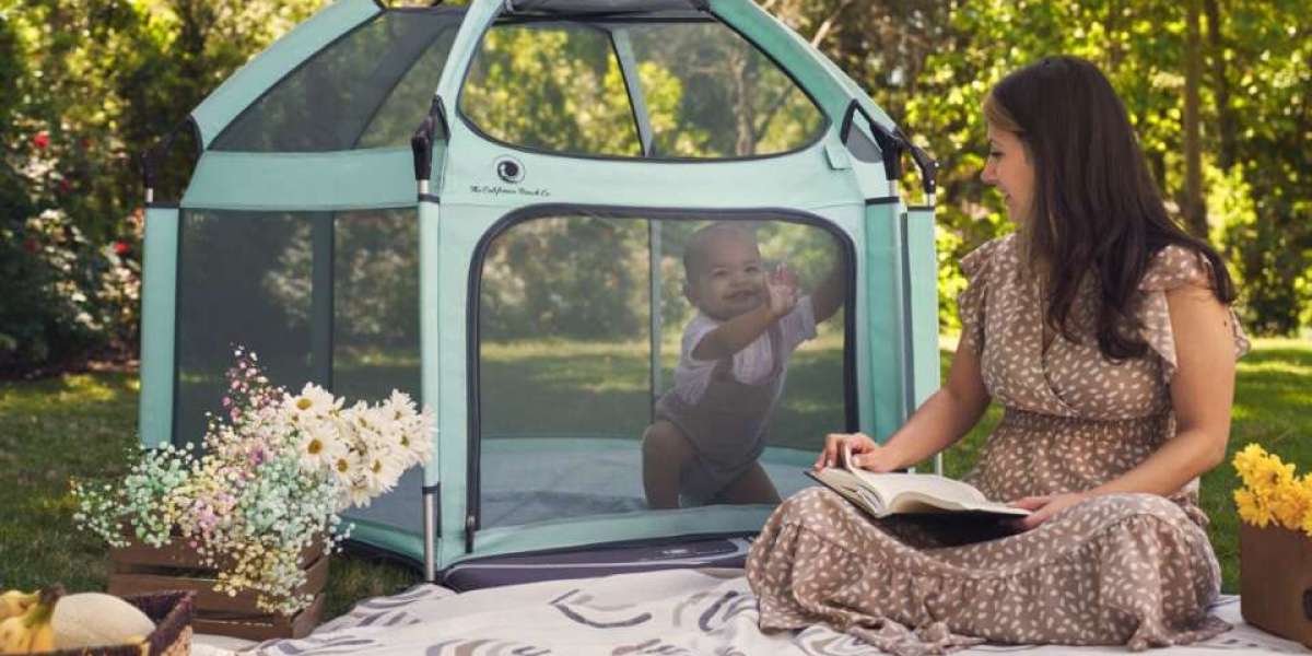Why a Portable Playpen with Canopy & Portable Sun Shade Canopy Is a Must for Outdoor Parents