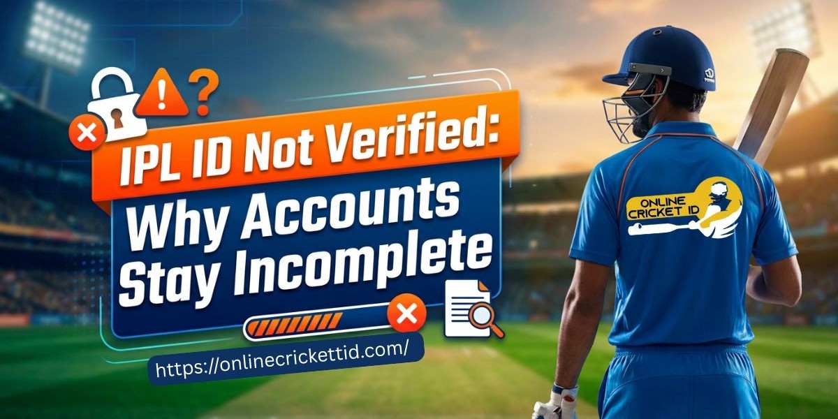 IPL ID Not Verified: Why Accounts Stay Incomplete