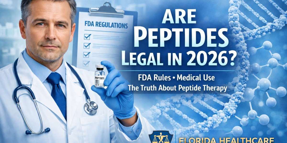 Are Peptides Legal in 2026? FDA Regulations, Medical Uses, and the Legal Truth About Peptide Therapy