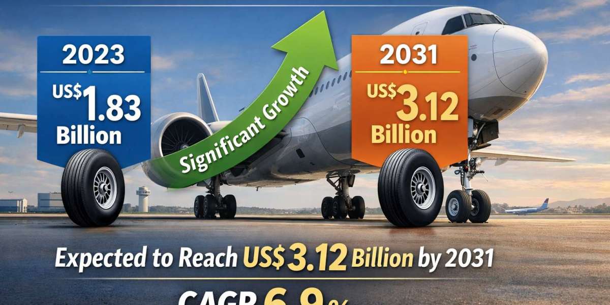 Aircraft Wheels Market Industry Outlook 2031 | Market Size Expansion from US$1.83 Billion in 2023 and Key Trends