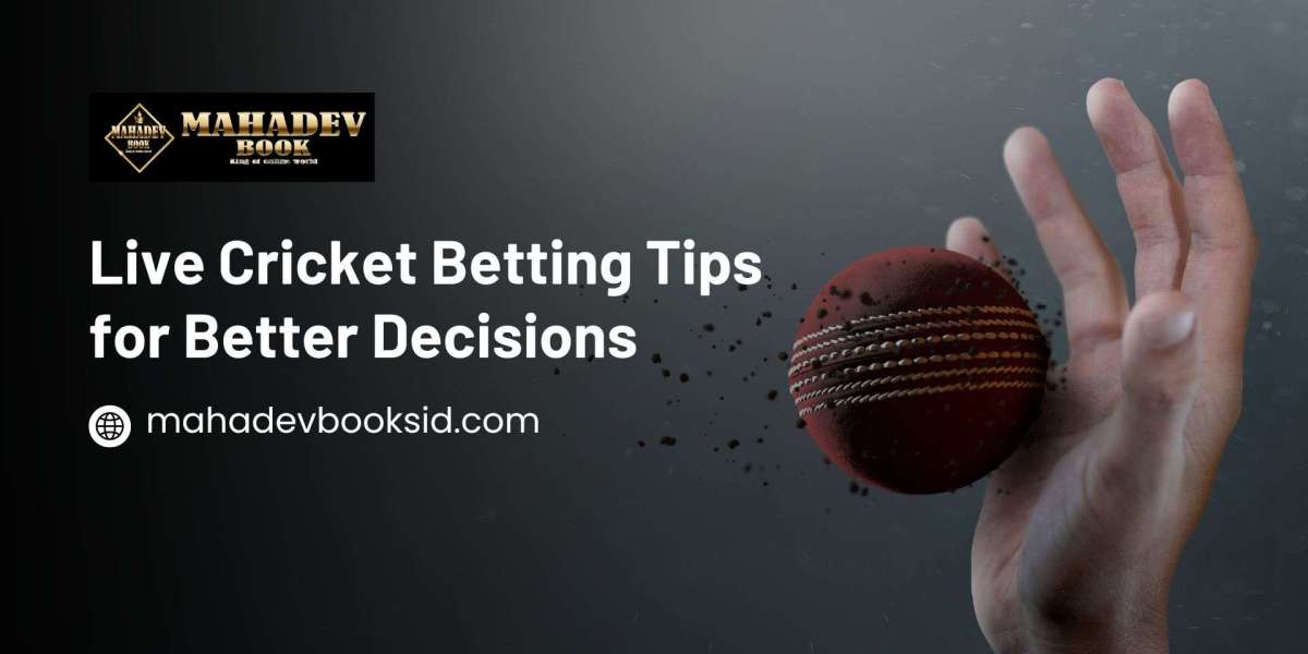 Live Cricket Betting Tips for Better Decisions – Mahadev Book