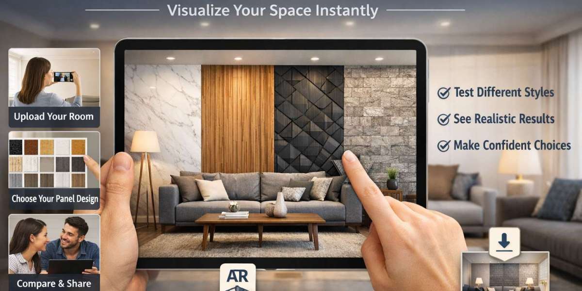 Virtual Wall Panels Preview: Visualize Wall Panel Designs in Real Spaces Before Installation