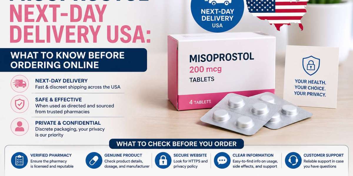 Misoprostol Next-Day Delivery USA: What to Know Before Ordering Online