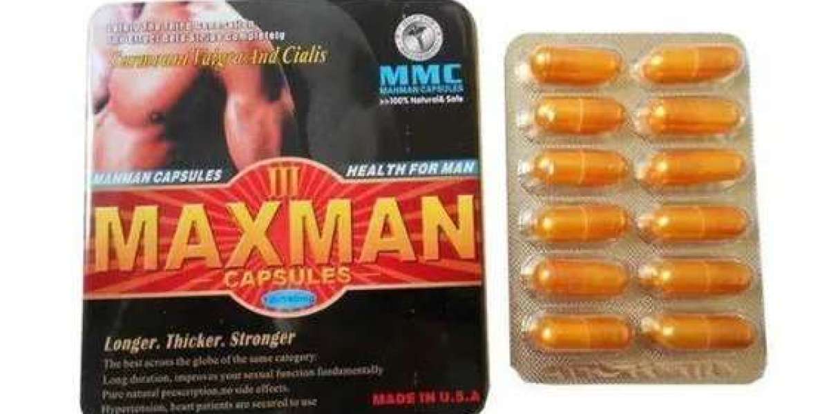 Maxman Capsules for Male Enhancement in the UK