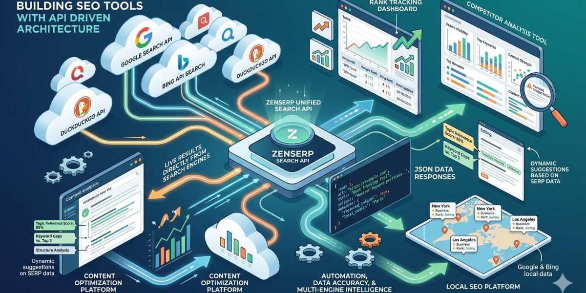 Building SEO Tools with API SERP & Bing API Search