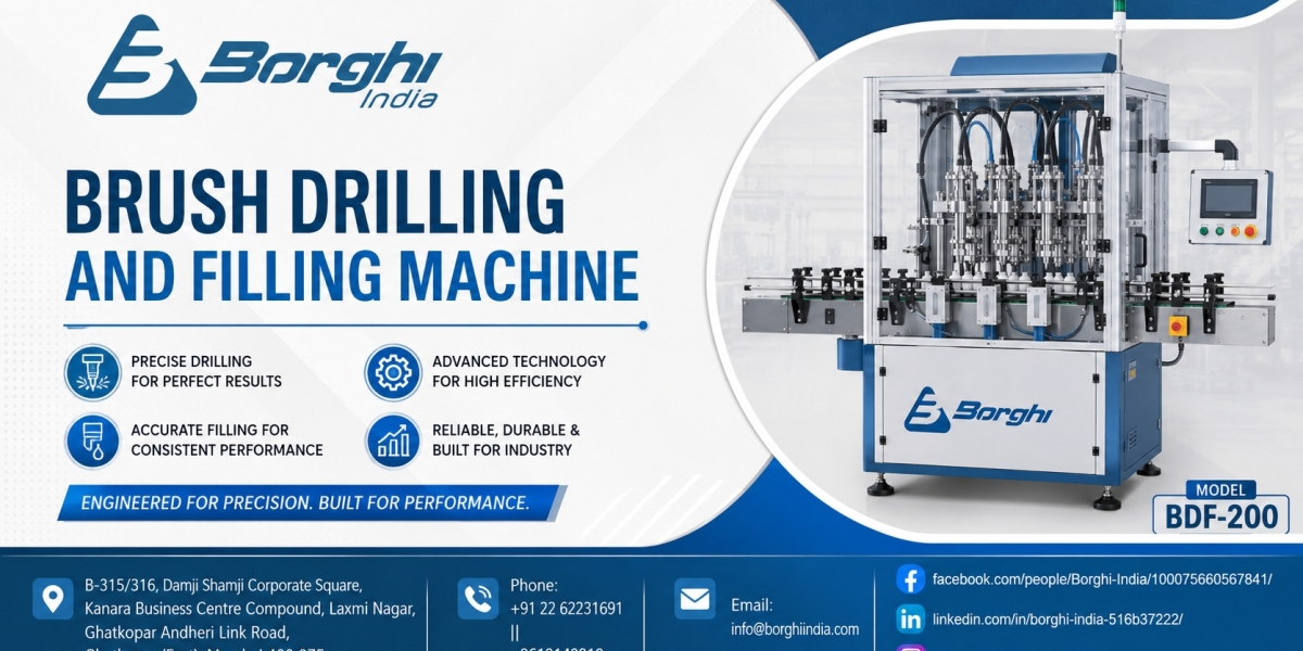 When Should You Choose Brush Drilling And Filling Machine For Production