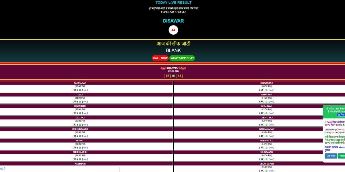 Ultimate Guide to Satta King Record Chart for Daily Result Monitoring