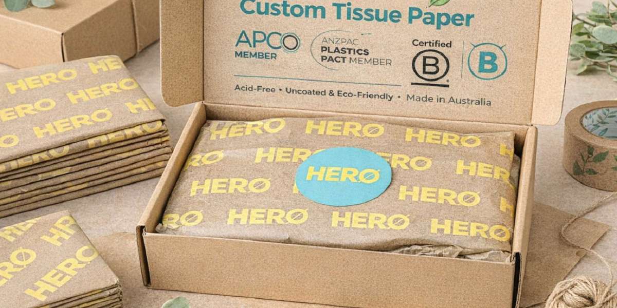 Custom Tissue Paper: Elevate Your Brand with Eco-Friendly Packaging