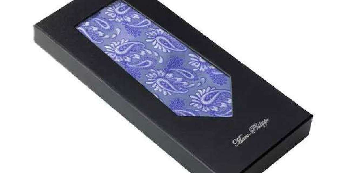 Custom Window Tie Packaging for Premium Product Presentation