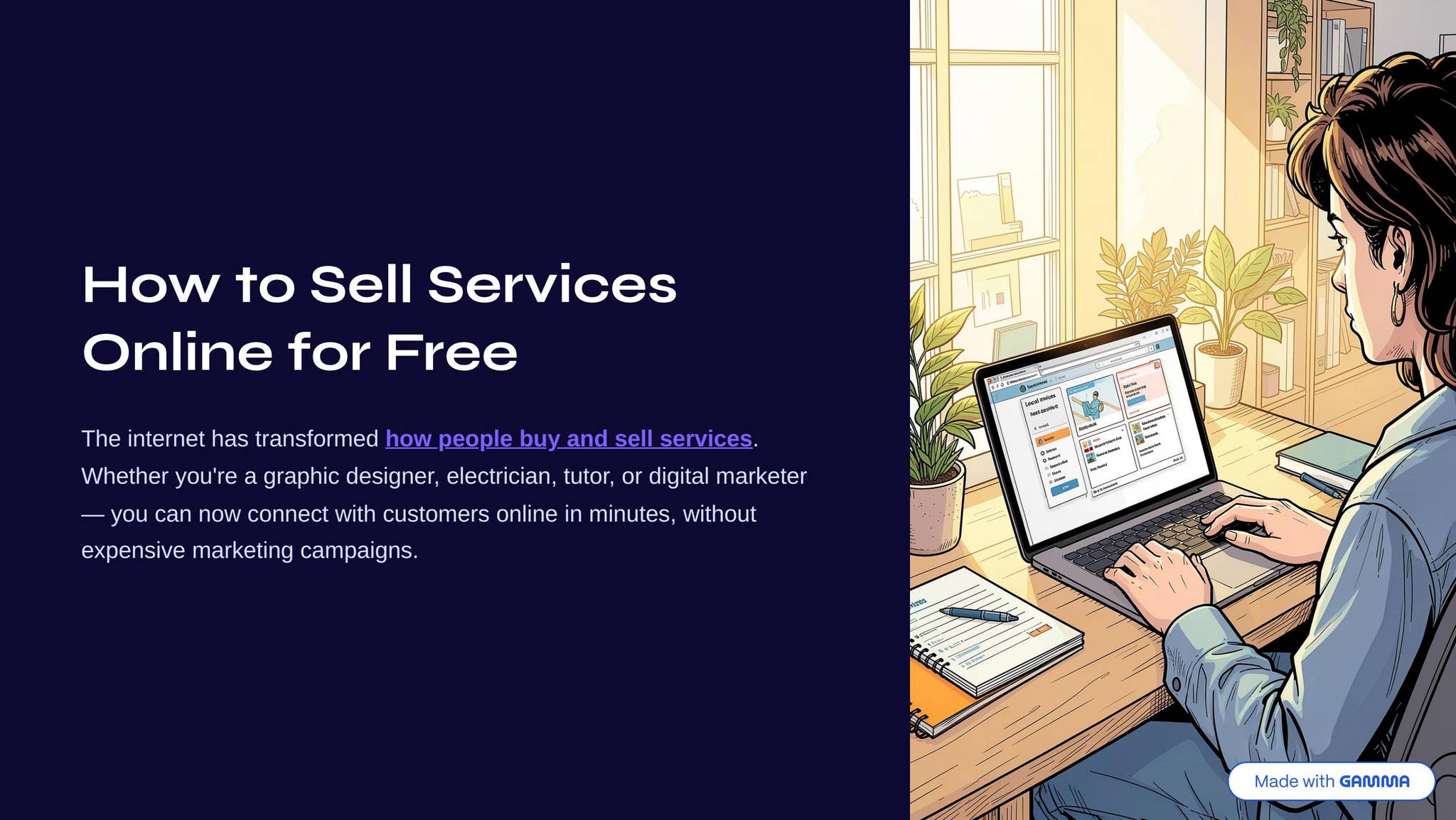 How-to-Sell-Services-Online-for-Free by Familya - Issuu