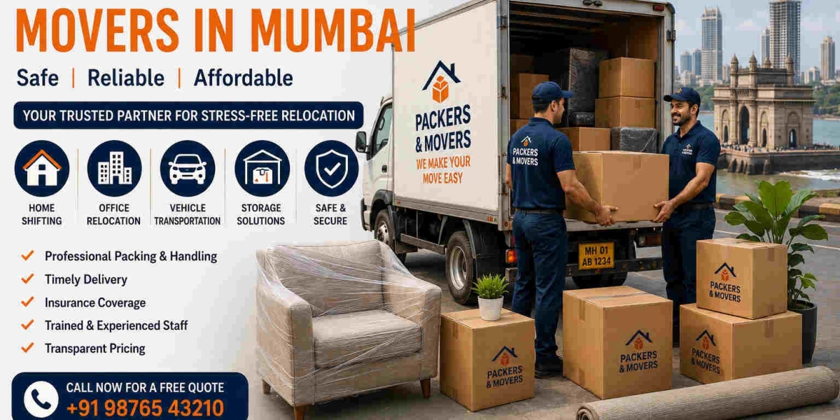 Packers and Movers in Mumbai – Reliable Relocation Services for Safe and Hassle-Free Shifting