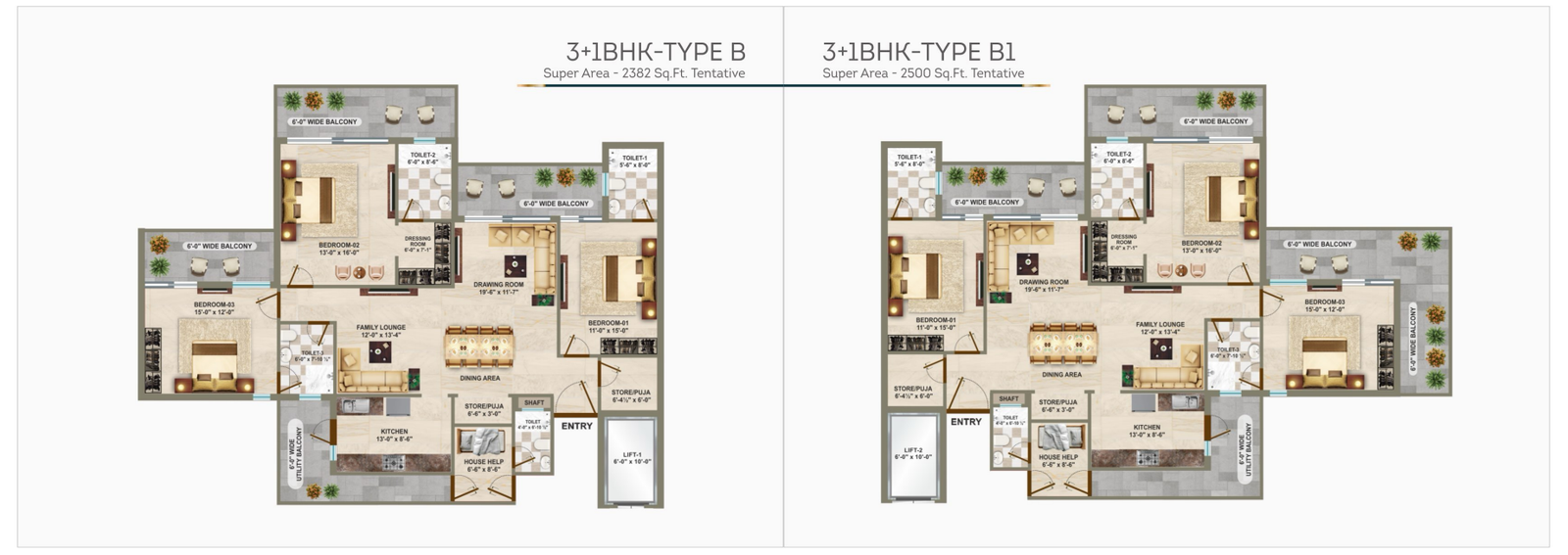 Luxury Flats in Zirakpur Near Airport | Genesis Heights