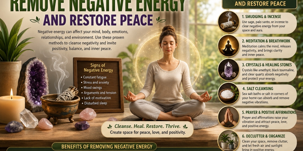 Best Ways to Remove Negative Energy and Restore Peace Naturally | Astrologer Psychic Jaidev
