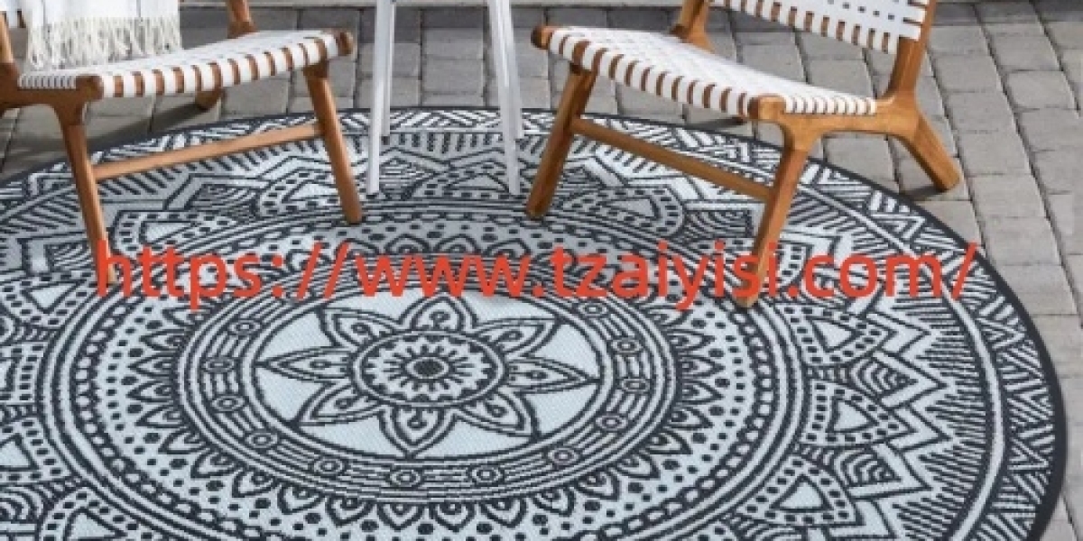 How Does Aiyisi China Round Outdoor Mat Change Garden Atmosphere