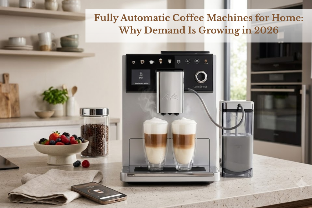 Fully Automatic Coffee Machines for Home: Why Demand Is Growing in 202 – Latteholic