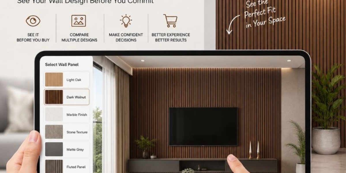 Virtual Wall Panels Preview for Modern Interior Planning