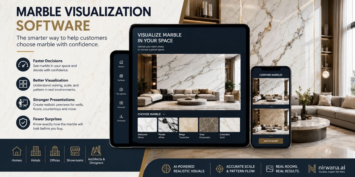 Marble Visualization Software for Smarter Marble Selection and Sales