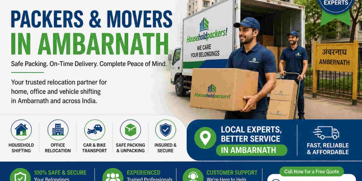 Packers and Movers in Ambernath – Trusted Relocation Services for Safe and Hassle-Free Shifting