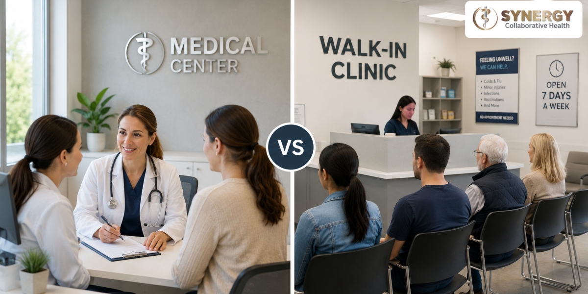 Medical Center vs Walk-In Clinic in Cochrane: What's the Difference?