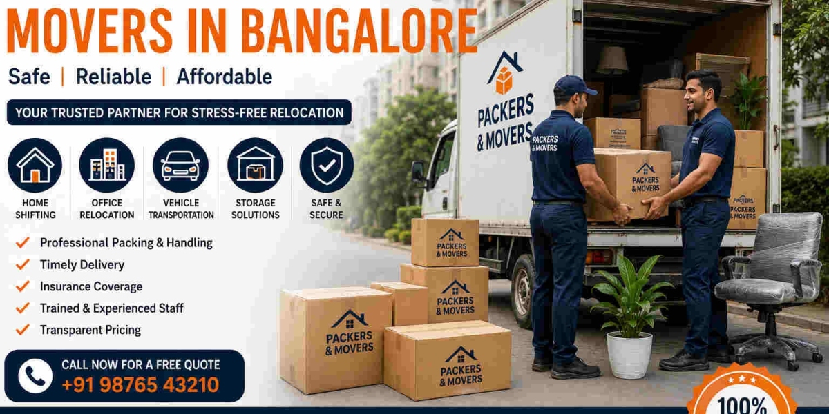Packers and Movers in Bangalore – Professional Relocation Services for Safe and Hassle-Free Shifting