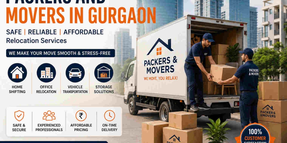 Packers and Movers in Gurgaon – Trusted Relocation Services for Safe and Easy Shifting