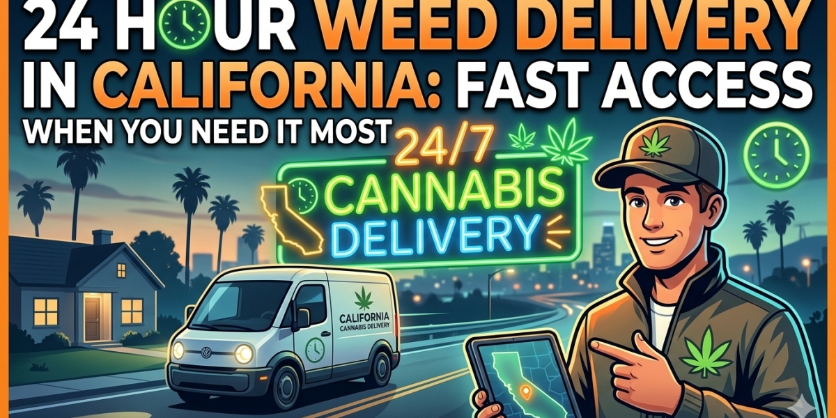 24 Hour Weed Delivery in California: Fast Access When You Need It Most