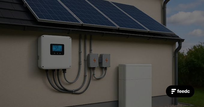 Solar Home Battery Power Keeps Your Lights On When The Grid Goes Dark - Feedc