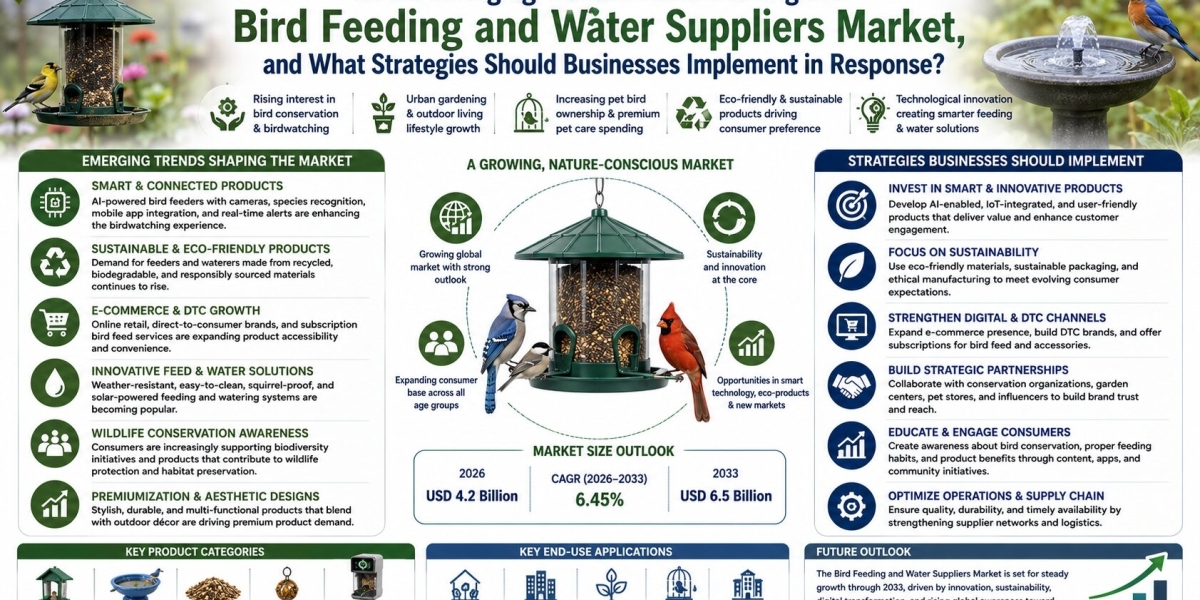 Bird Feeding and Water Suppliers Market Trends, Outlook & Industry Analysis