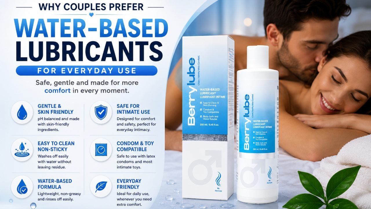 Why Couples Prefer Water-Based Lubricants for Everyday Use | Best Personal Lubricant for Couples