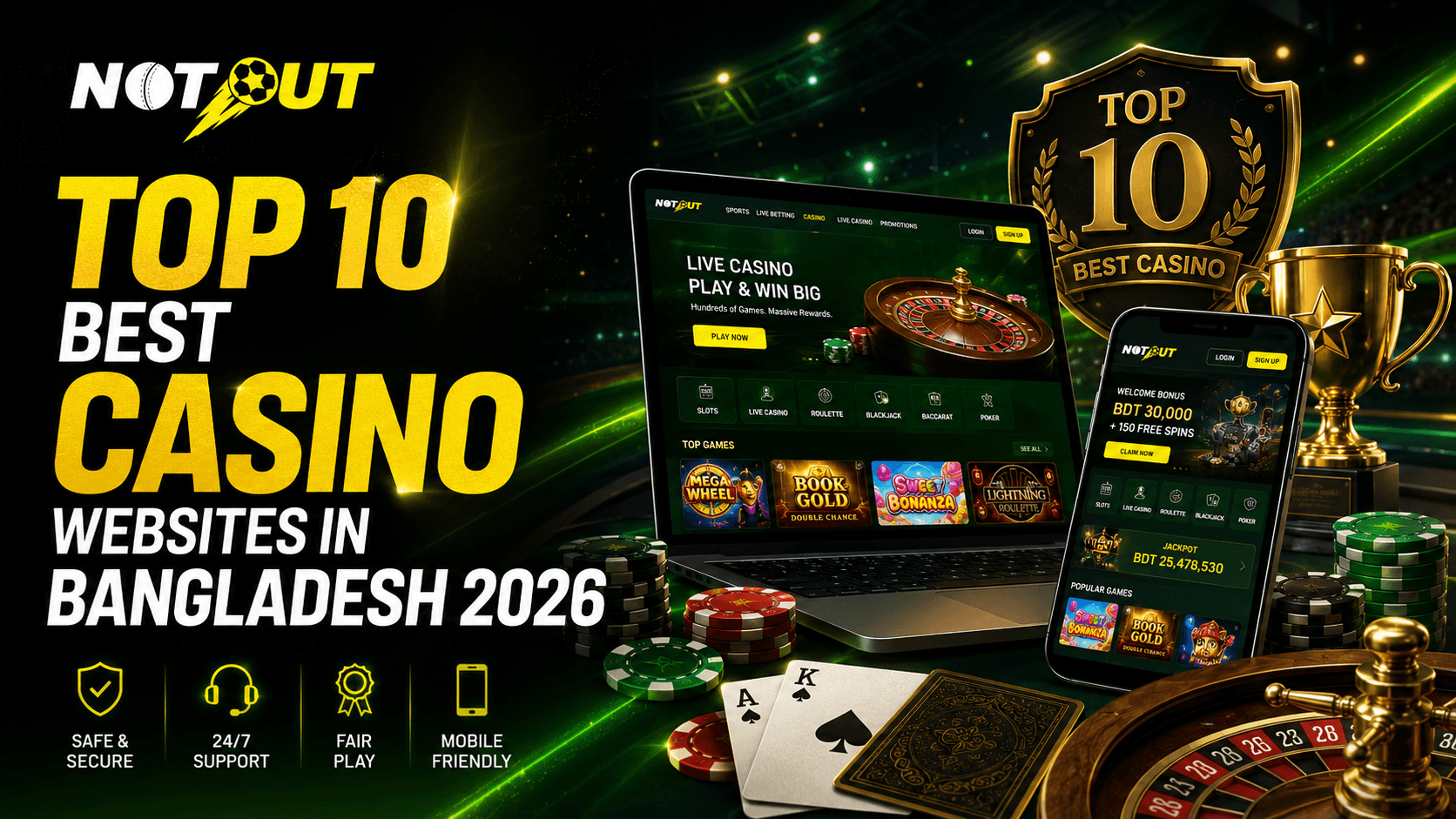 Top 10 Casino Websites in Bangladesh (2026)