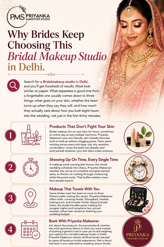 Why Brides Keep Choosing This Bridal Makeup Studio in Delh… | Flickr