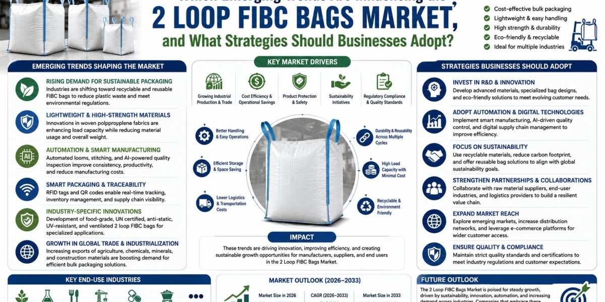 Global 2 Loop FIBC Bags Market Trends, Growth Analysis & Forecast