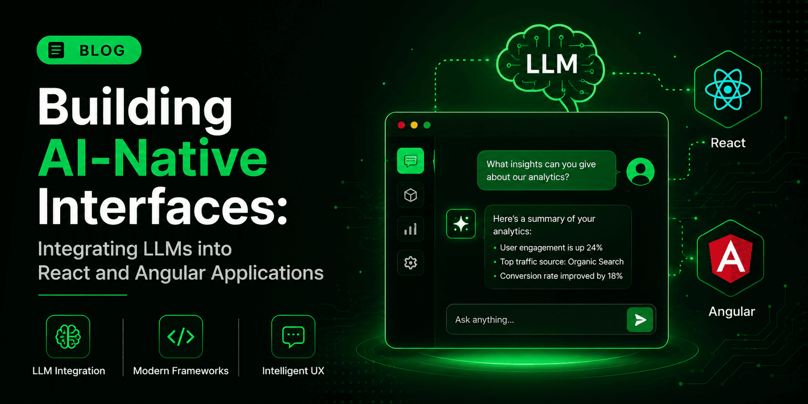 How to Integrate LLMs into React  Angular Apps | Moonstack