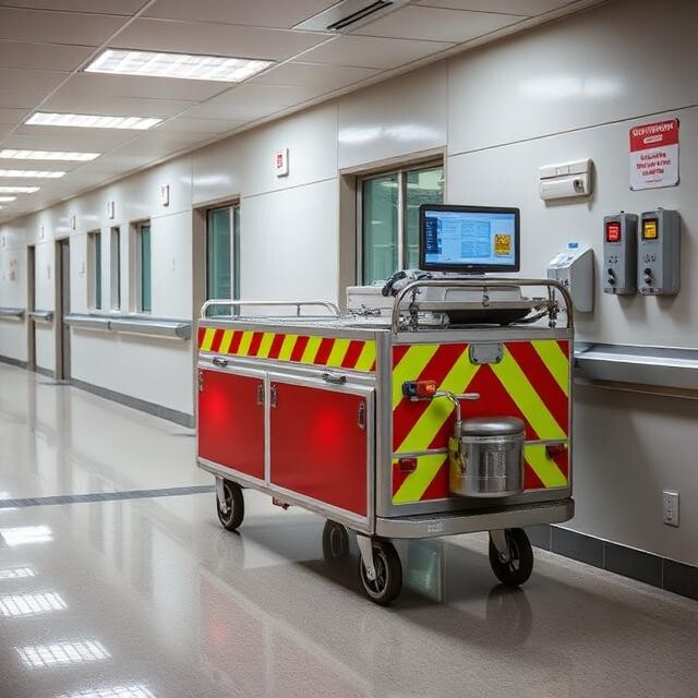 Critical Support: The Emergency Medical Trolley's Role in Hospitals - Gifyu