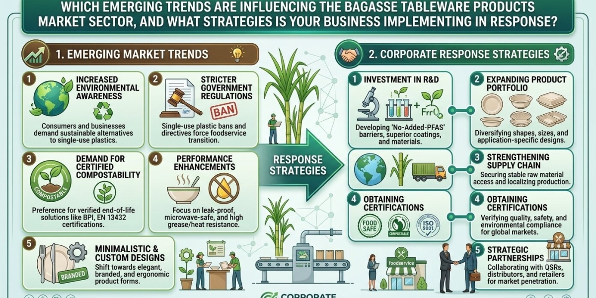 Bagasse Tableware Products Market Outlook: Emerging Trends, Growth Drivers & Future Opportunities