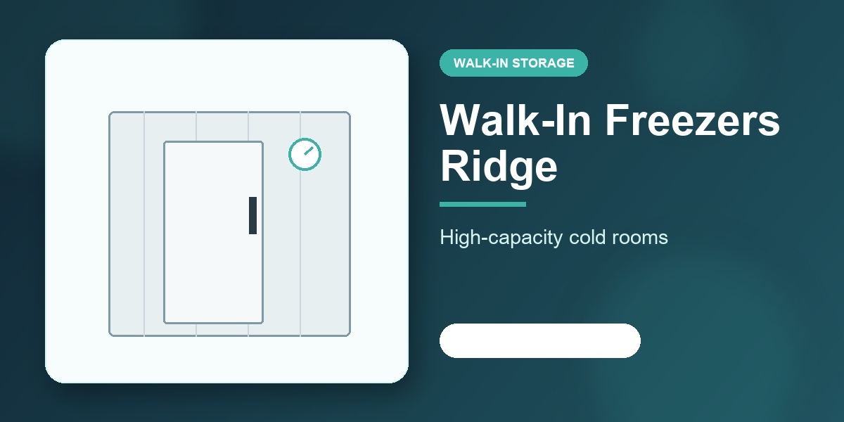 What to Know Before Buying walk-in freezers ridge