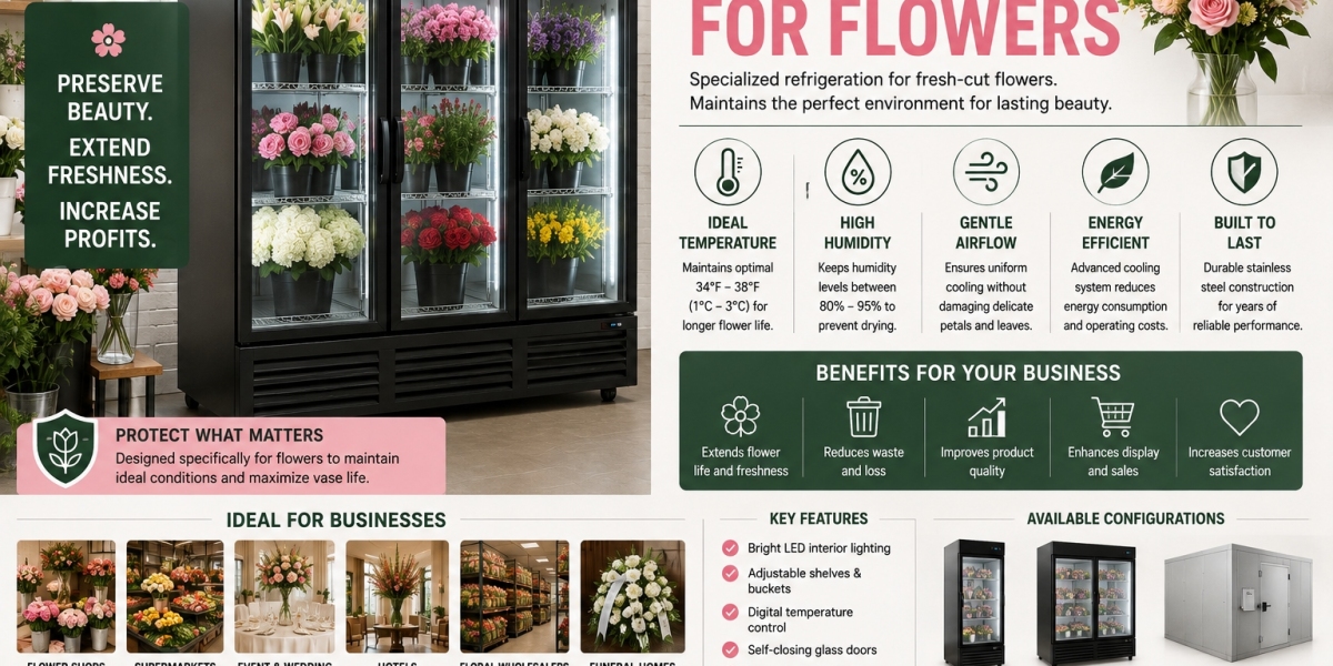 Coolers for Flowers: The Complete Guide to Preserving Freshness, Beauty, and Floral Inventory