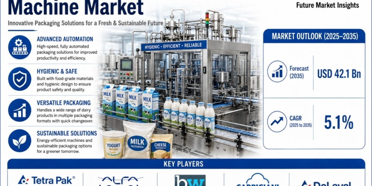 Dairy Packaging Machine Market Industry Output to Cross USD 42.1 Billion | Powered by Fully Automatic Workcells