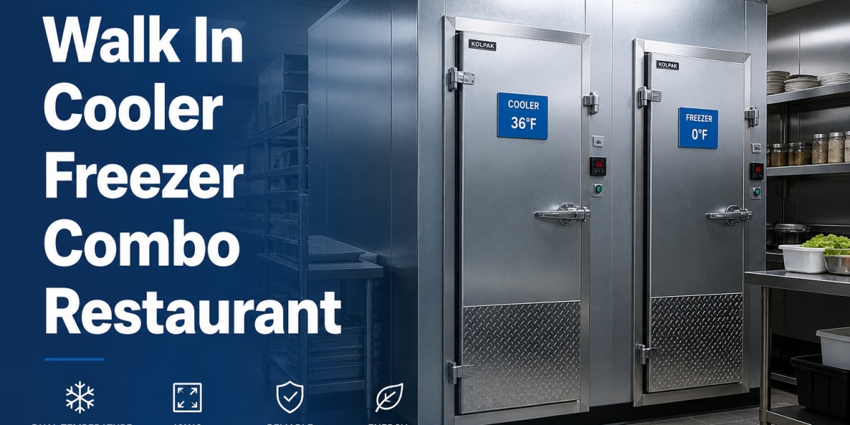 Walk In Cooler Freezer Combo Restaurant Packages with Matched Refrigeration Loads