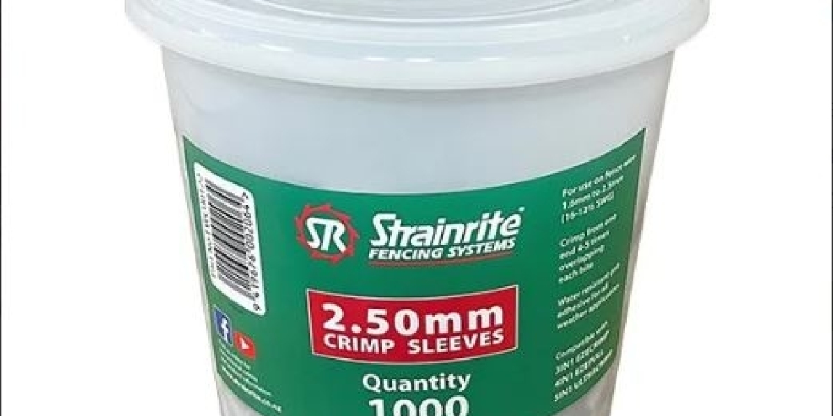 Strong and Practical Strainrite Crimp Sleeves for Every Fence
