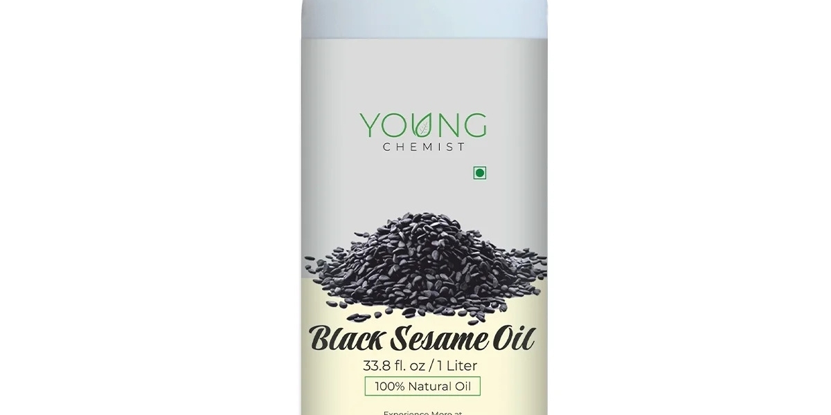 Black Sesame Oil for Healthy Hair & Skin