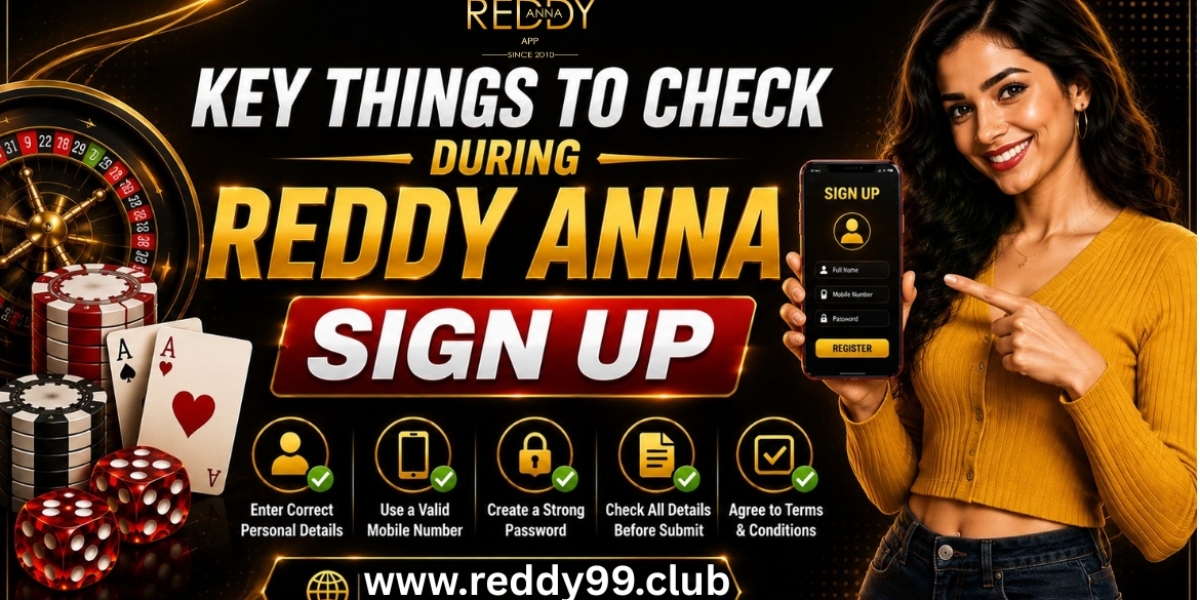 Key Things to Check During Reddy Anna Sign Up