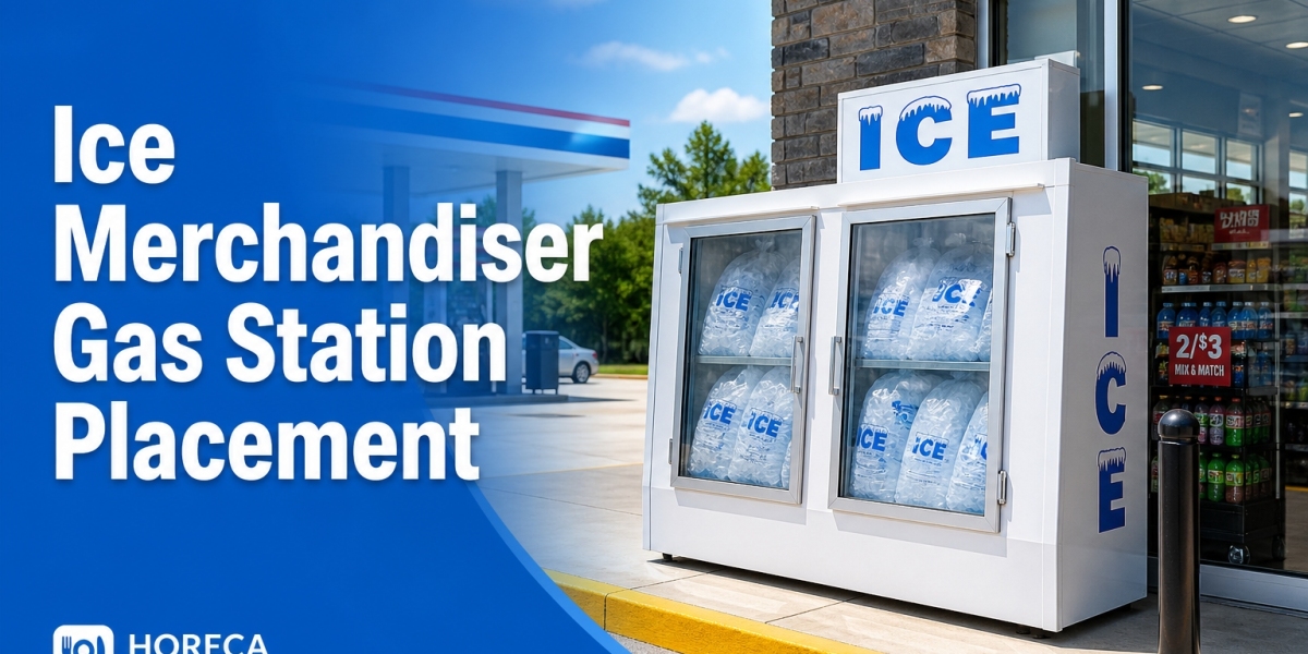 Ice Merchandiser Gas Station Placement Near Fuel Lanes and Exit-Path Impulse Traffic