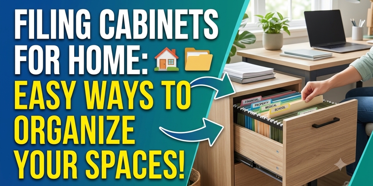 Filing Cabinets for Home: Easy Ways to Organize Your Spaces!