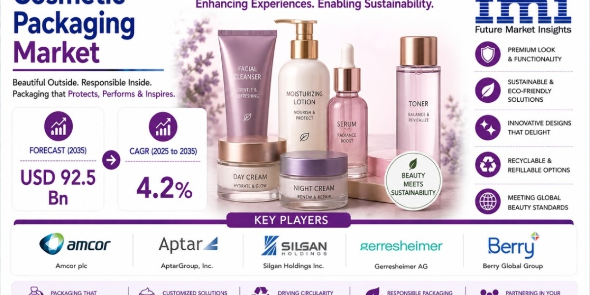 Cosmetic Packaging Market to Reach USD 92.5 Billion by 2035 | fmi