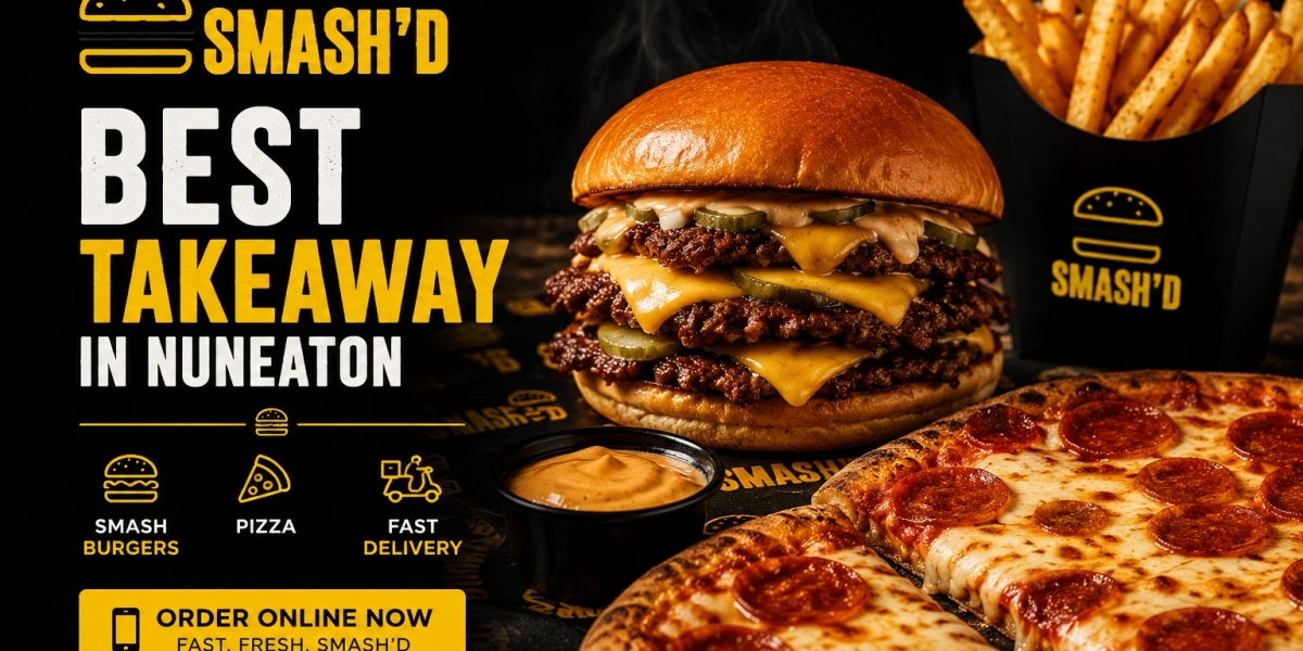 Smash Burgers Nuneaton UK: Order Fast, Fresh Takeaway