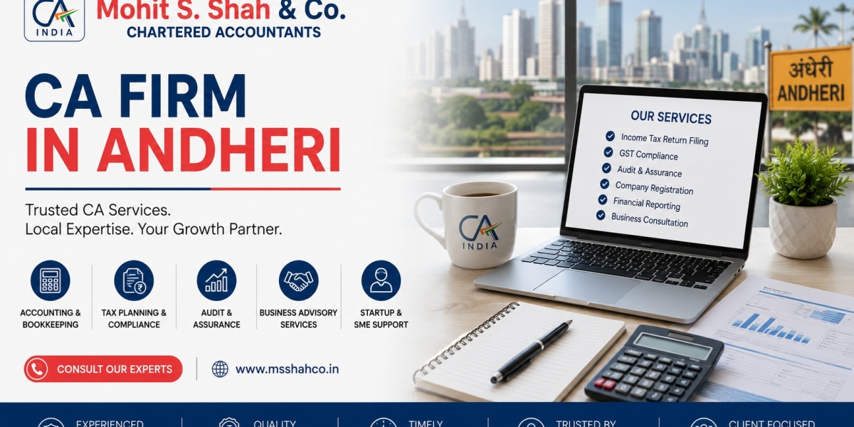 Reliable CA Firm in Andheri | Mohit S. Shah & Co.