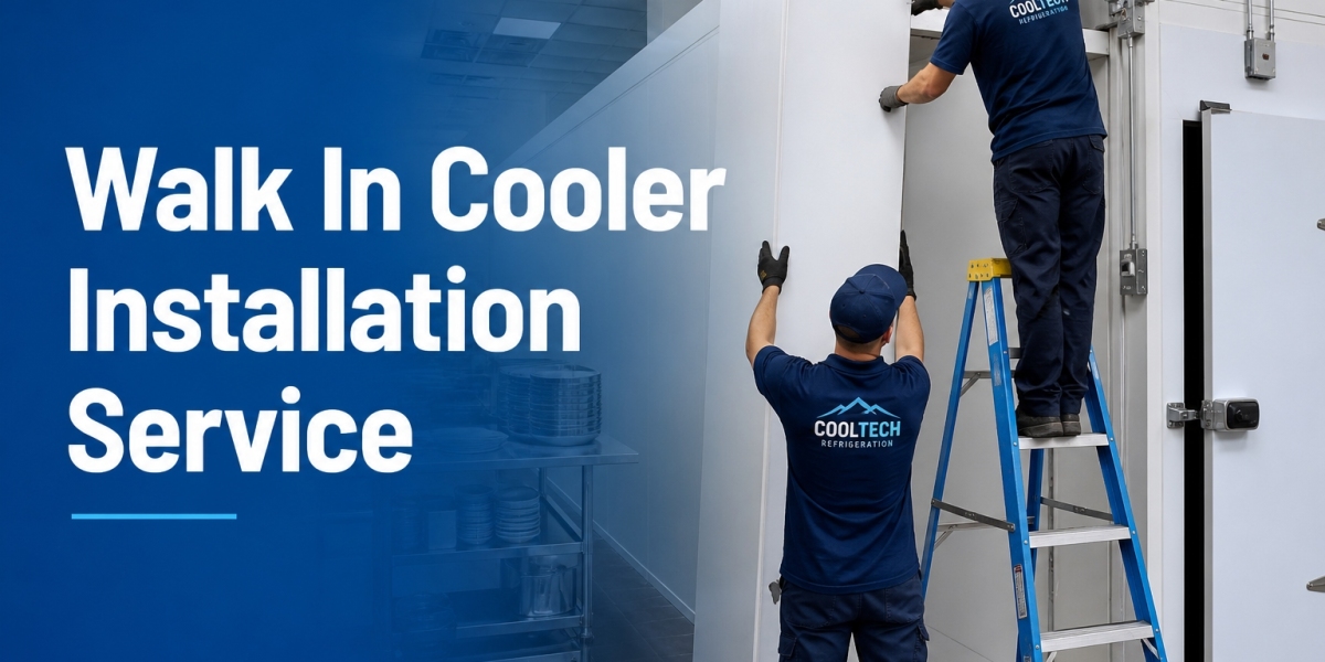 Walk In Cooler Installation Service Commercial Contractors Coordinate from Slab to Startup